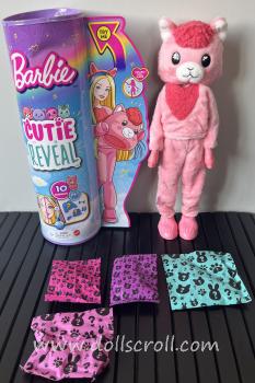 BARBIE Cutie Reveal Llama Fantasy Series Doll & Accessories